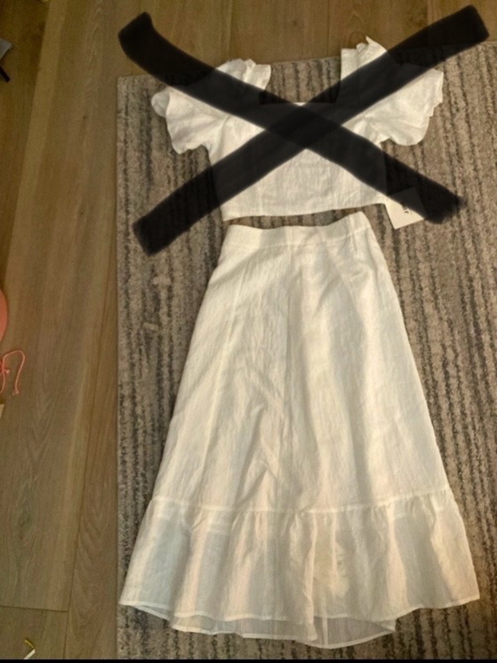 White Maxi Skirt